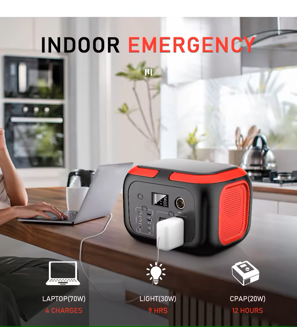 G600 - Ultra Kraftig 135,2Ah / 500Wh Powerstation