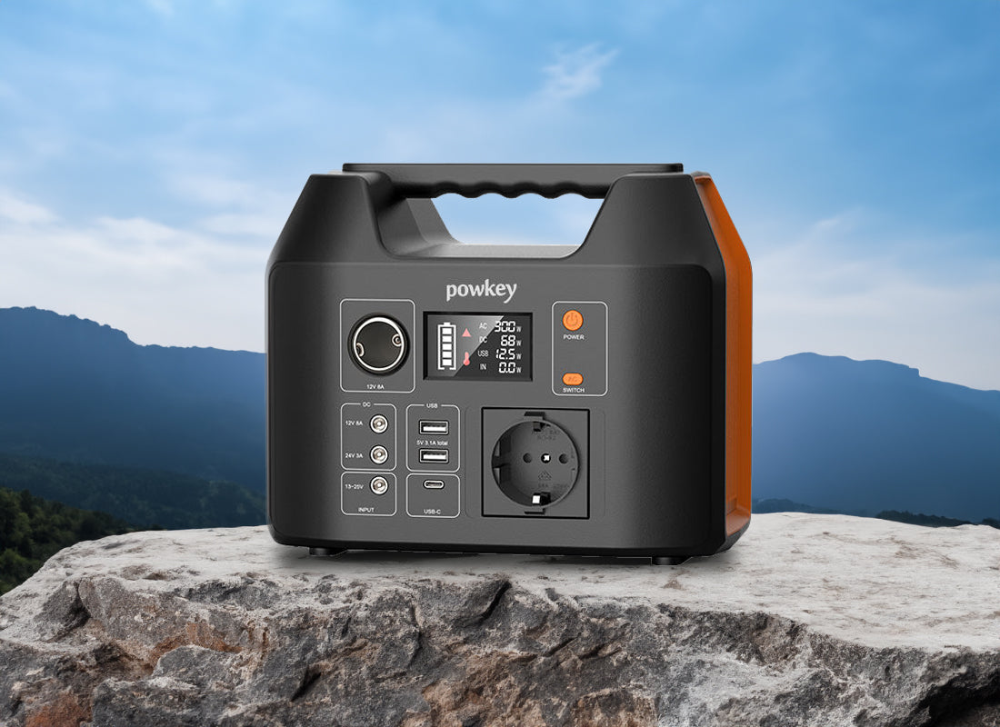 R300 - Kraftig 80Ah / 296Wh Powerstation