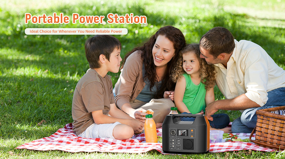 R300 - Kraftig 80Ah / 296Wh Powerstation