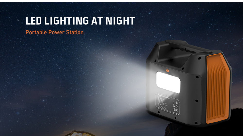 R300 - Kraftig 80Ah / 296Wh Powerstation