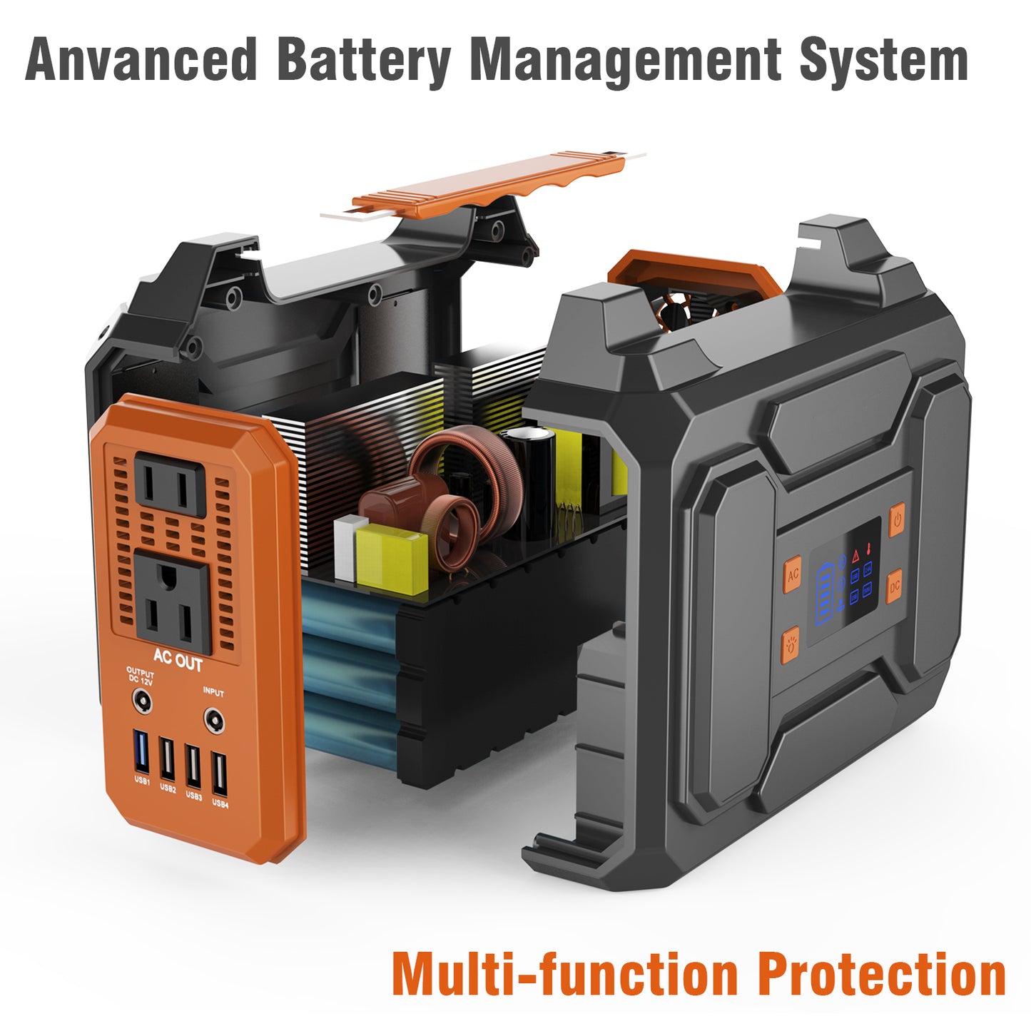R100 - Kompakt 36Ah / 99Wh Powerstation