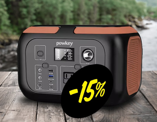 G600 - Ultra Kraftig 135,2Ah / 500Wh Powerstation