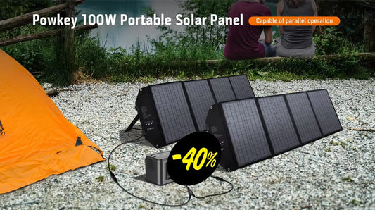 S100 - 100W foldbare solpaneler